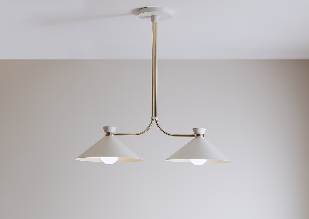 Pendul, crem, 2 x 28 W • GoodHome Apennin