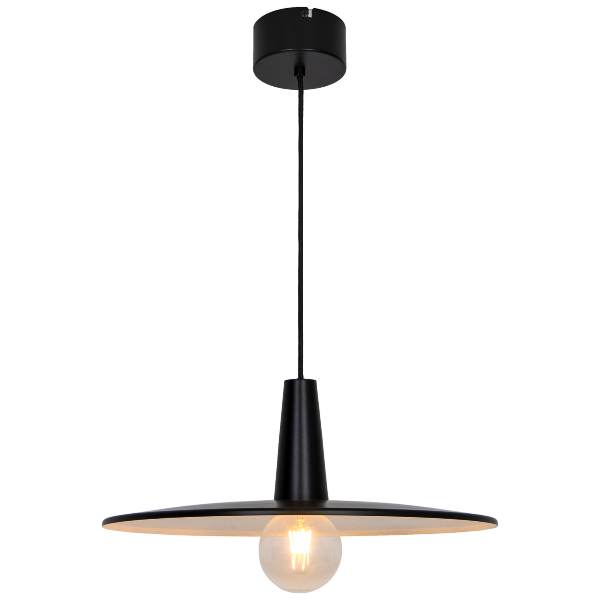 Pendul GOODHOME Hibonit, E27, negru