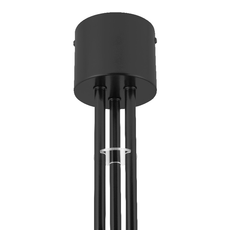 Lustra tip pendul, Negru, 60 W, 5 x E27 • GoodHome Darrah