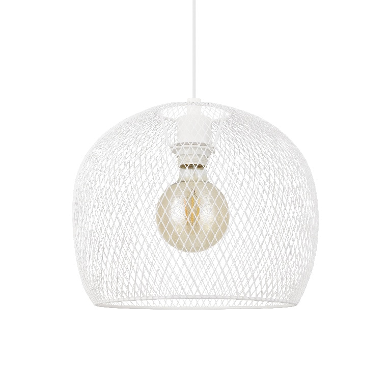 Pendul, alb, 1 x 60 W • GoodHome Osliglia
