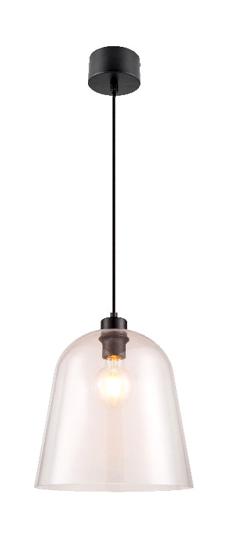 Lustra tip pendul, Transparent, 42 W, 1 x E27  GoodHome Calume