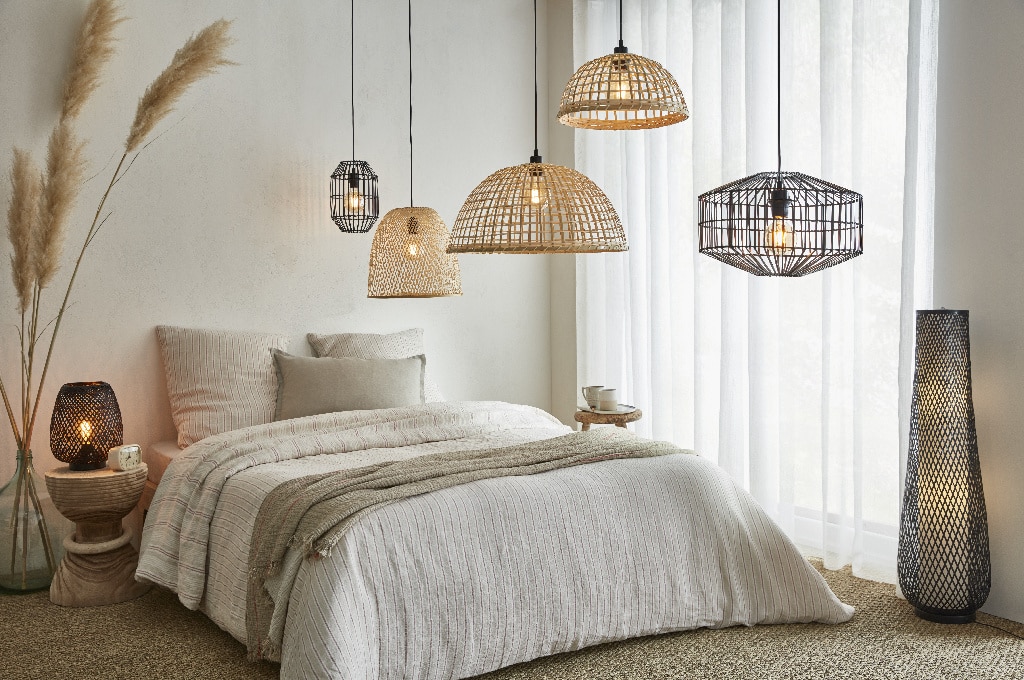 Lustra tip pendul, Alb, 42 W, 1 x E27  GoodHome Calume