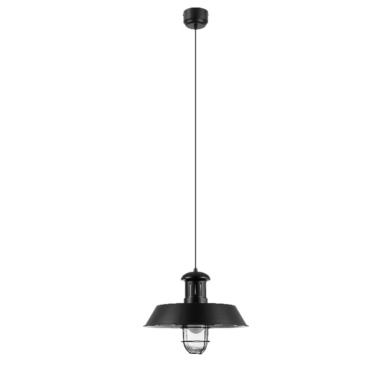 Lustra tip pendul, Negru, 40 W, 1 x E27 • GoodHome Genly