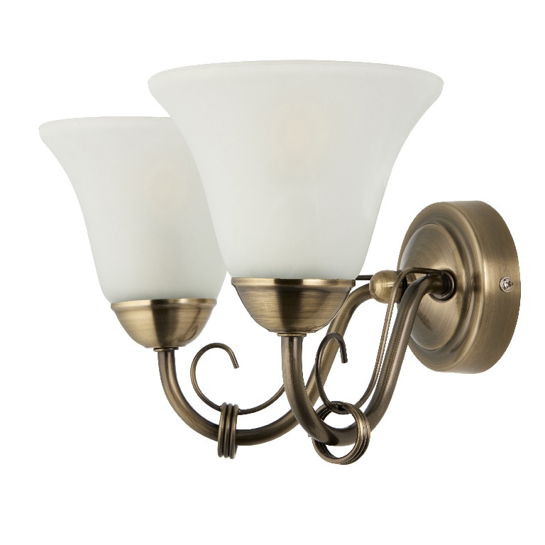 Aplica incandescent, 2 becuri, E14, 84 W Dives