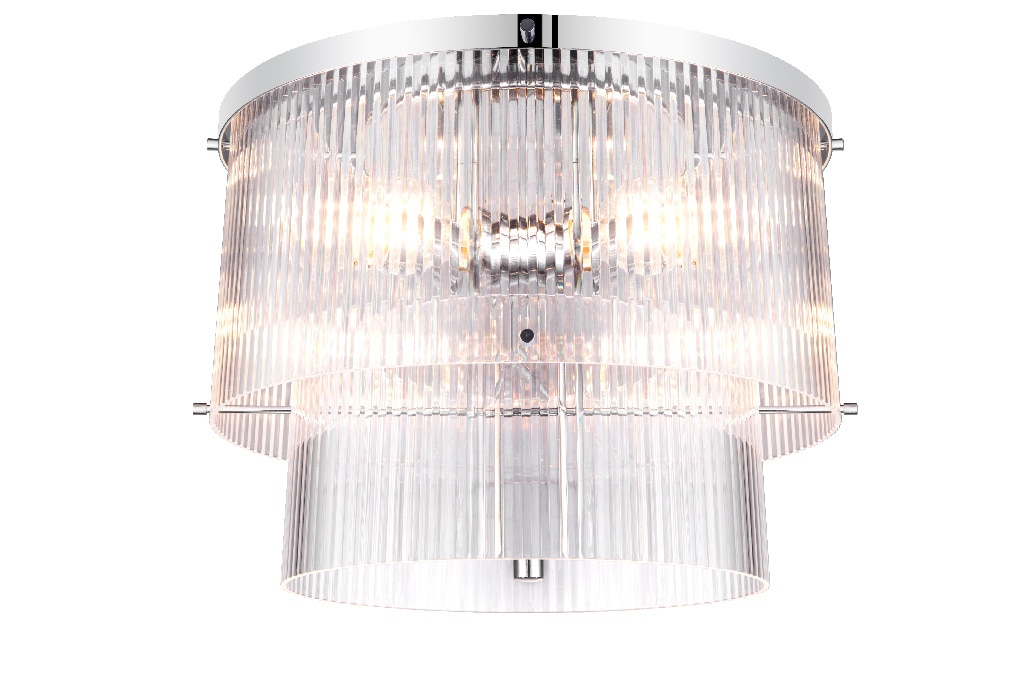 Lustra tip pendul, Argintiu, 28 W, 3 x E27  GoodHome Rhyolit