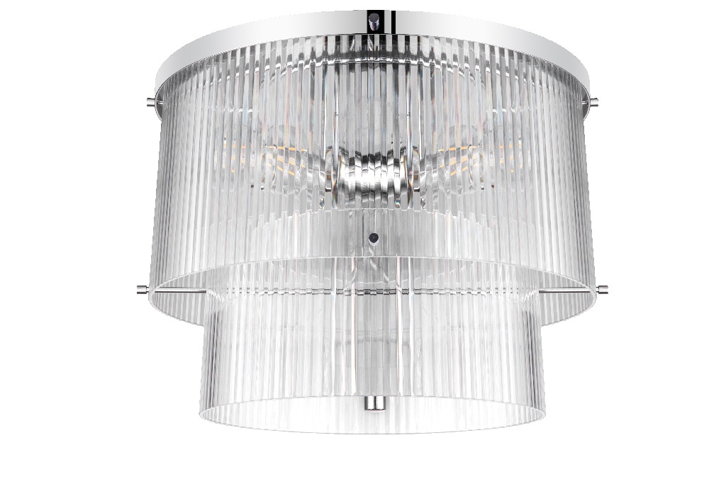 Lustra tip pendul, Argintiu, 28 W, 3 x E27  GoodHome Rhyolit