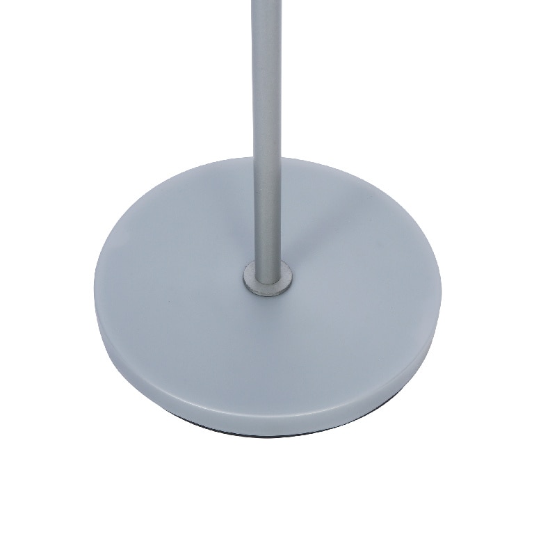Lampadar interior, E27, 60W, IP20, 179 x 25.5 cm, metal si plastic, gri mat