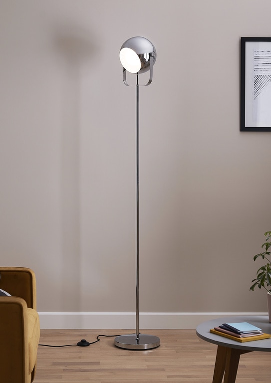 Lampadar Gri, E27, 42 W, 165 cm  GoodHome Roccheta