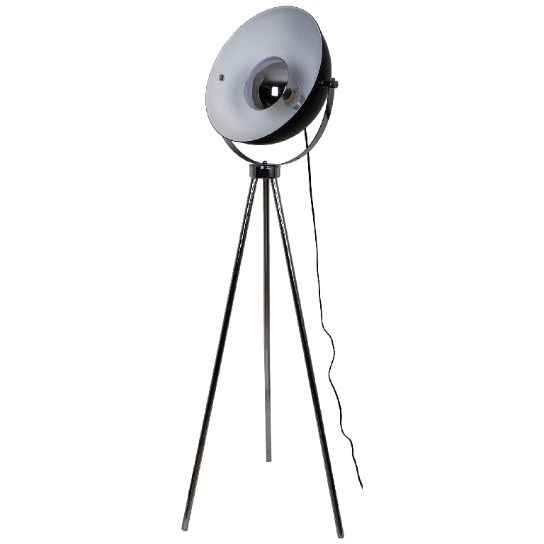 Lampadar Negru, E27, 10 W, 165 cm  GoodHome Selinda