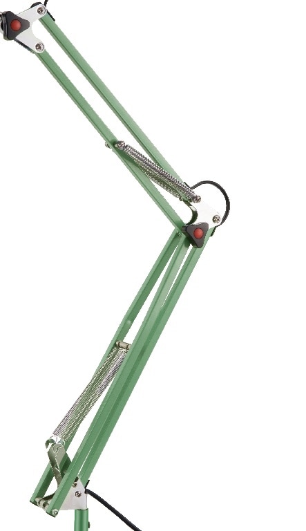 Veioza verde, 1 bec, E14, 9 W • GoodHome Ginaz