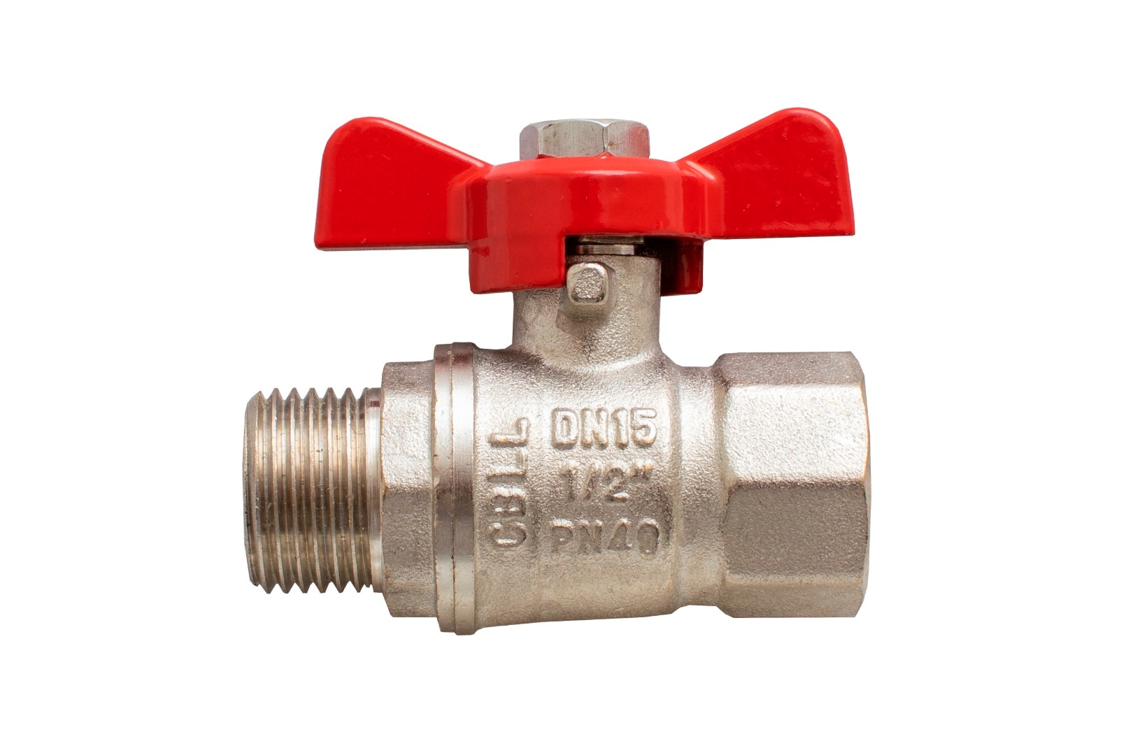 Robinet apa fluture, racord 1/2, filet interior-exterior  Bann