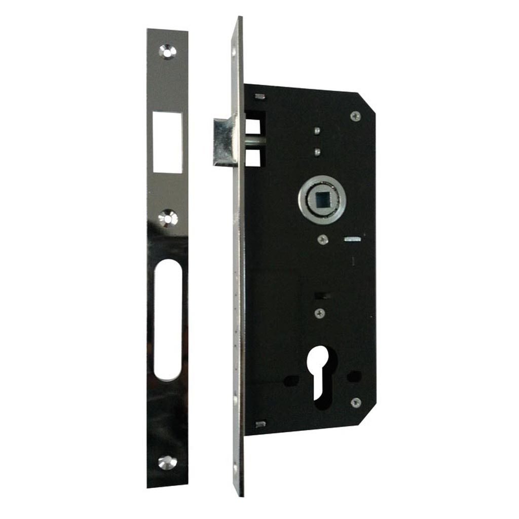 Broasca incastrabila, usa metalica, 45 x 85 mm, nichel  YALE