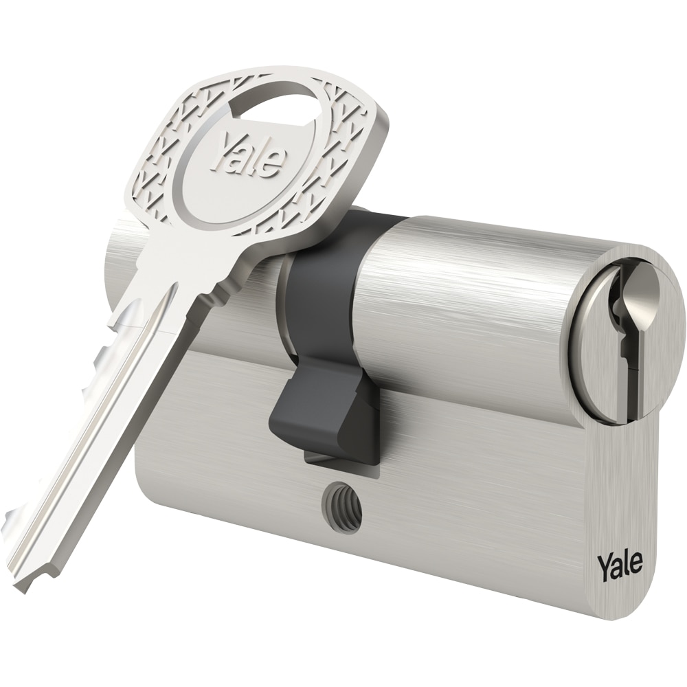 Cilindru de siguranta YALE Gemini 500, 30 x 30 mm, nichel, 3 chei