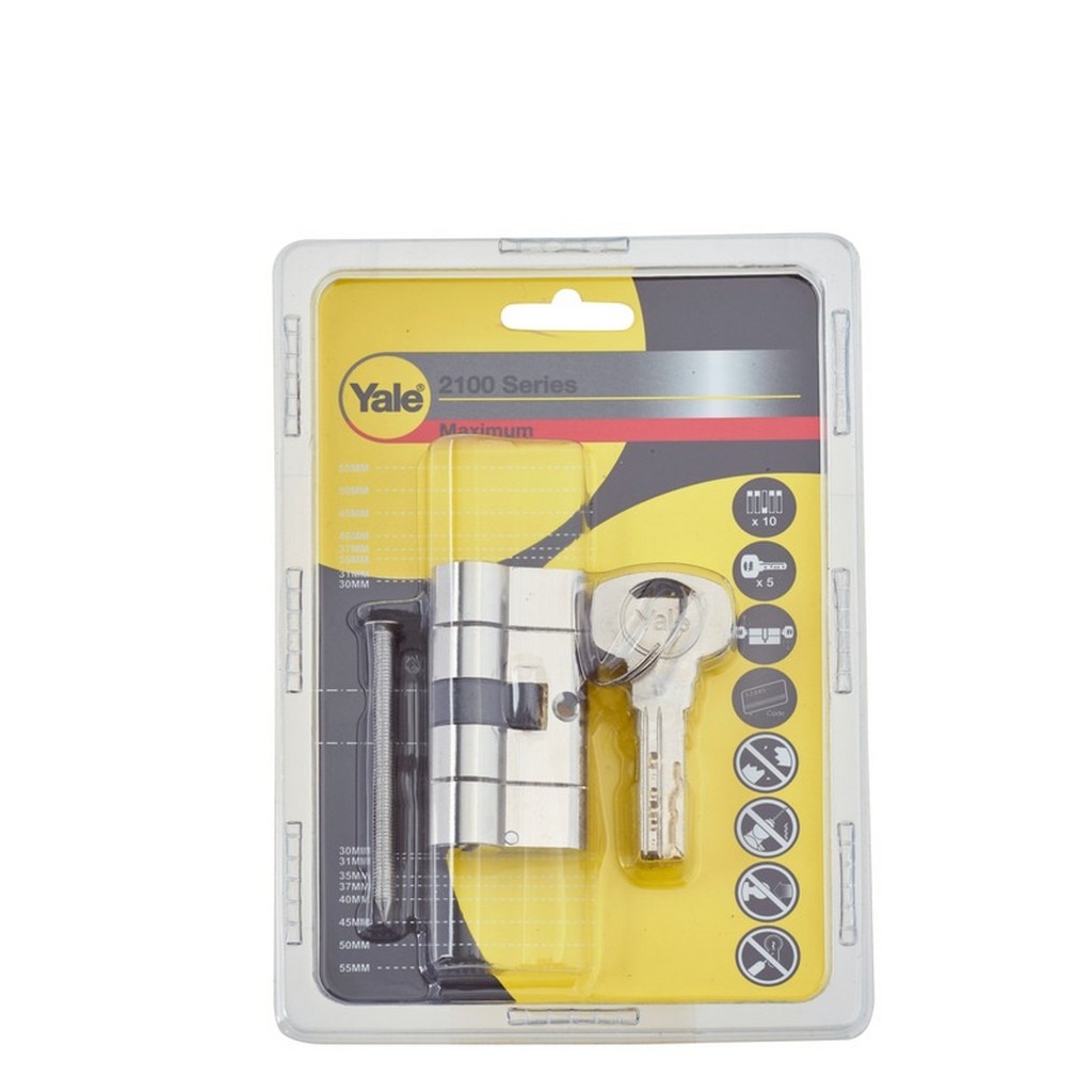 Cilindru usa YALE, cu functie de urgenta, 30 x 30 mm 