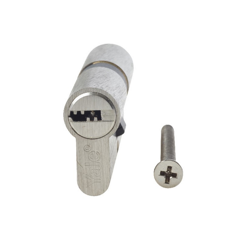 Cilindru usa Yale, 35 x 35 mm, nichel 