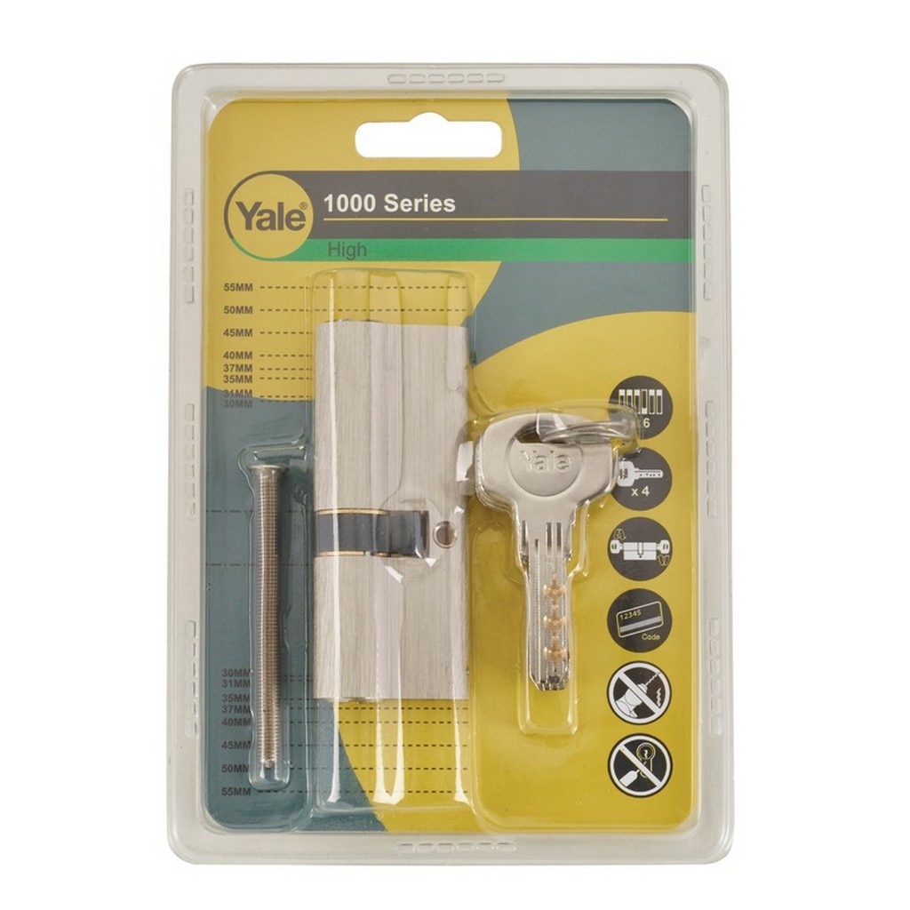 Cilindru usa Yale 1000, 35 x 35 mm 