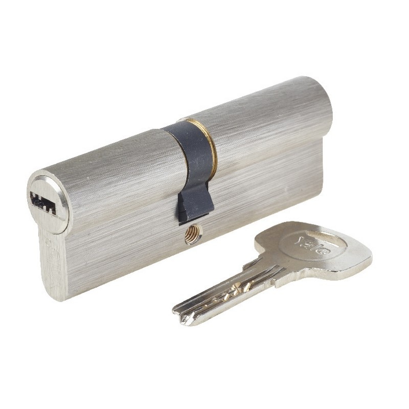Cilindru usa Yale, 40 x 45 mm, nichel 