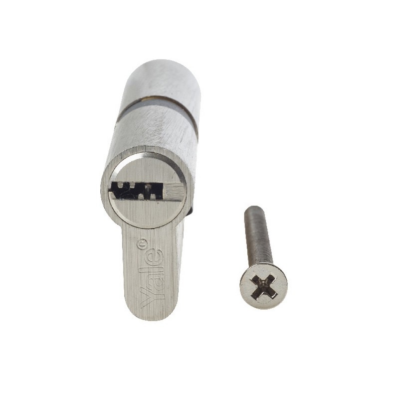 Cilindru usa Yale, 40 x 45 mm, nichel 