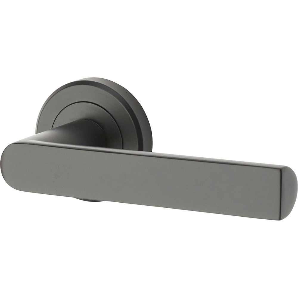 Set manere cu rozete YALE Osprey, zinc, negru