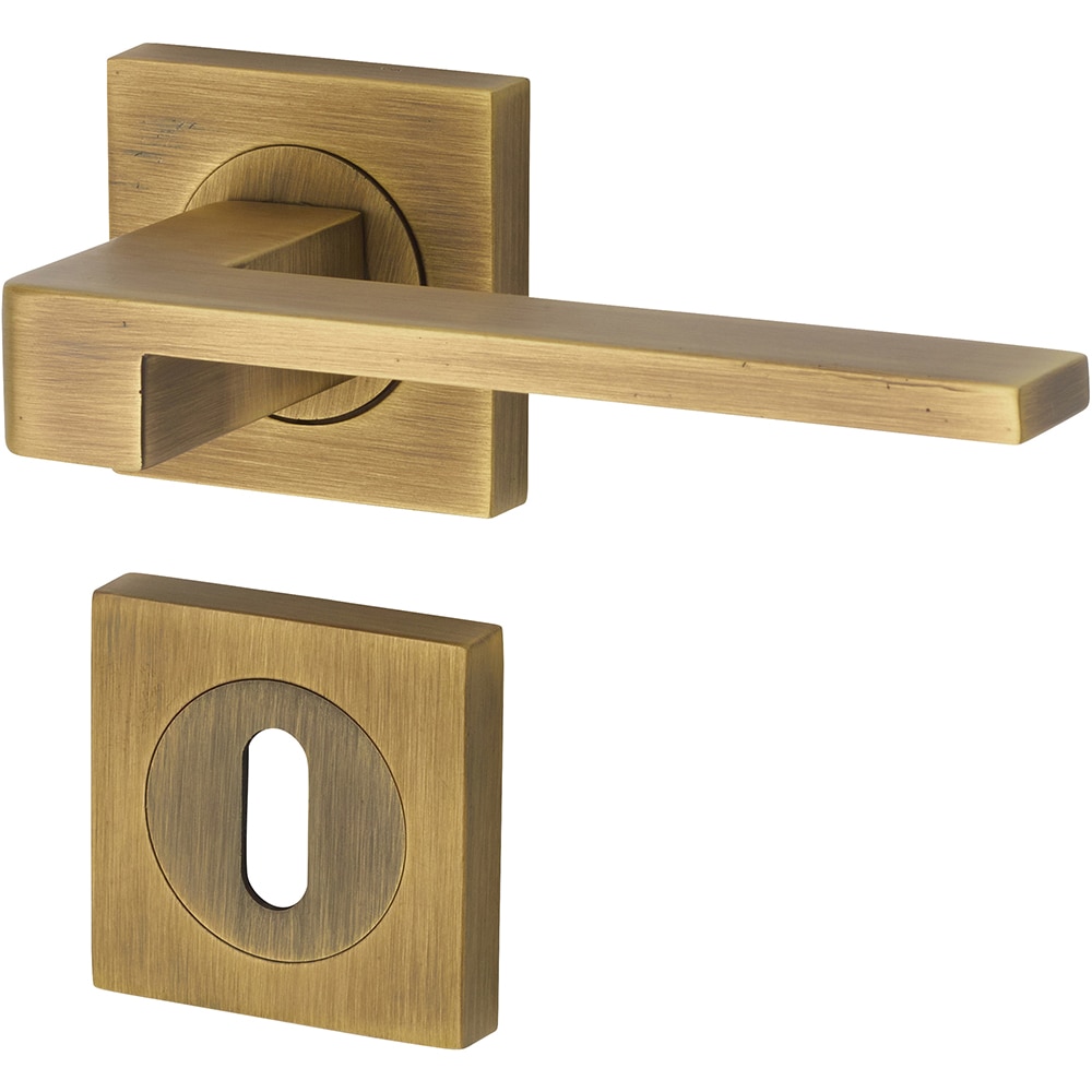 Set manere cu rozete YALE Falcon, zinc, alama