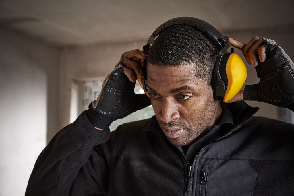 Casti antifonice SITE, pliabile, galben