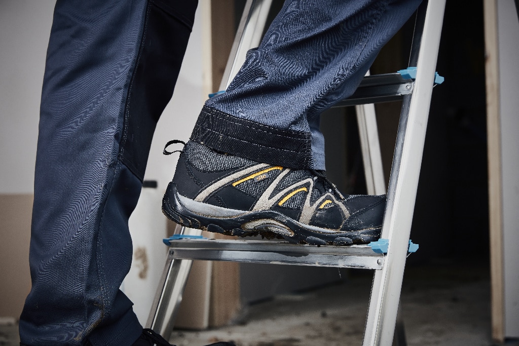 Pantofi protectie, S1 P, marimea 43, negru, barbati, talpa cauciuc  Site