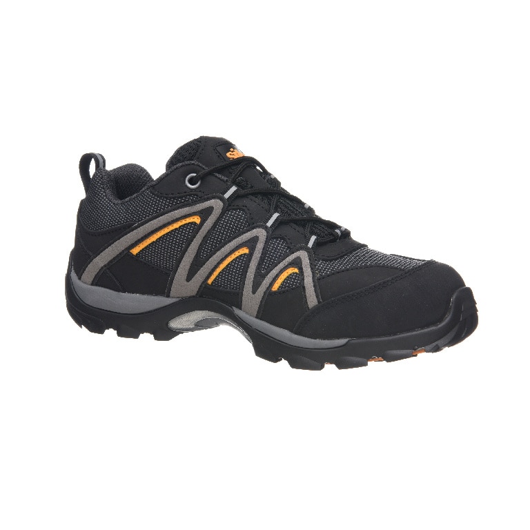 Pantofi protectie, S1 P, marimea 43, negru, barbati, talpa cauciuc • Site