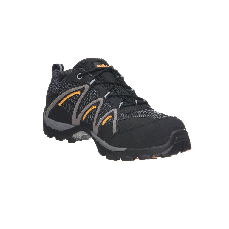 Pantofi protectie, S1 P, marimea 43, negru, barbati, talpa cauciuc  Site