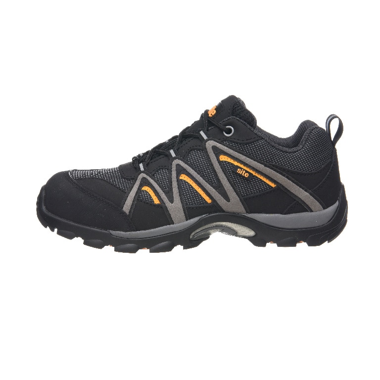 Pantofi protectie, S1 P, marimea 43, negru, barbati, talpa cauciuc • Site