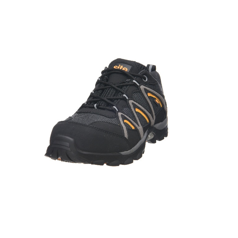 Pantofi protectie, S1 P, marimea 43, negru, barbati, talpa cauciuc • Site