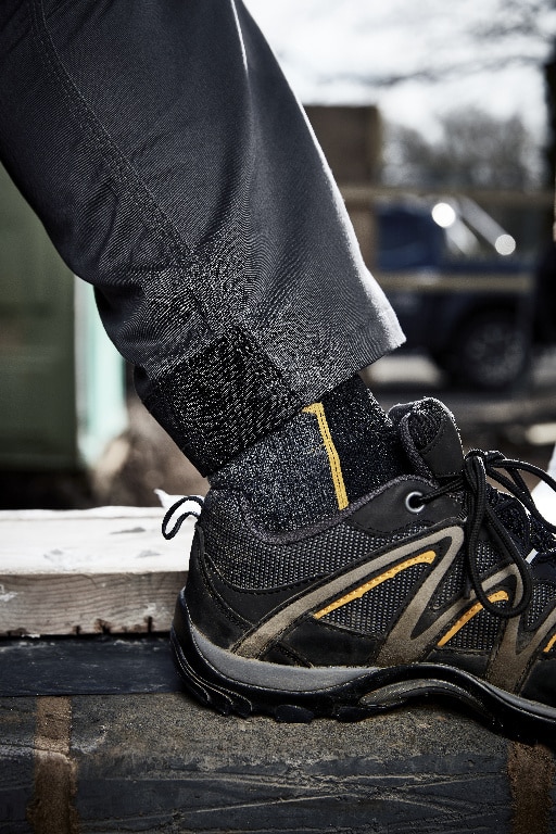 Pantofi protectie, S1 P, marimea 43, negru, barbati, talpa cauciuc • Site