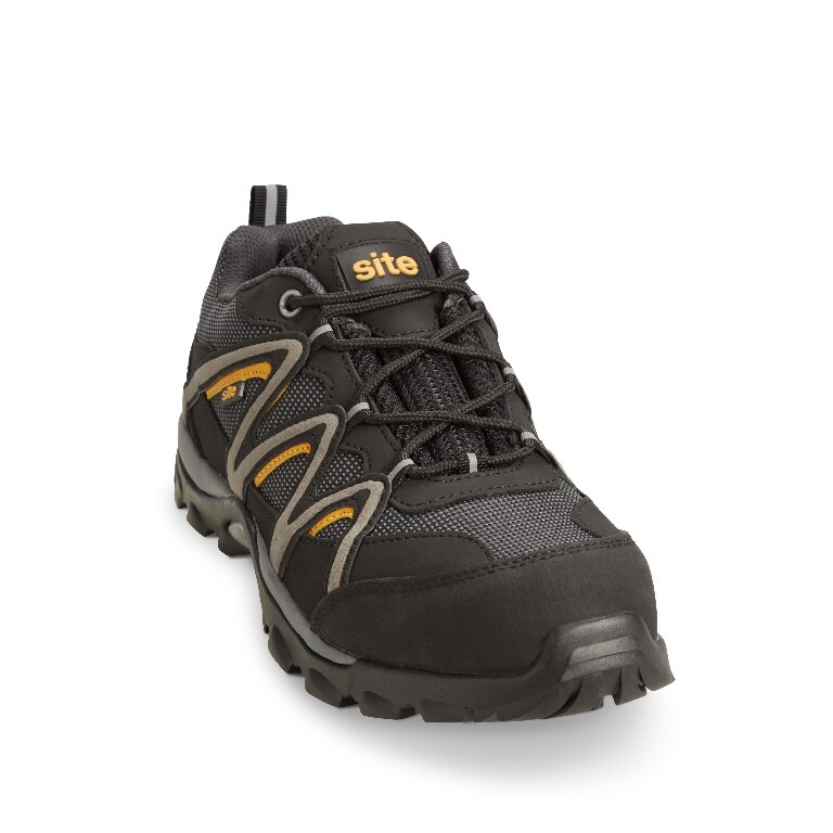 Pantofi protectie, S1 P, marimea 43, negru, barbati, talpa cauciuc  Site