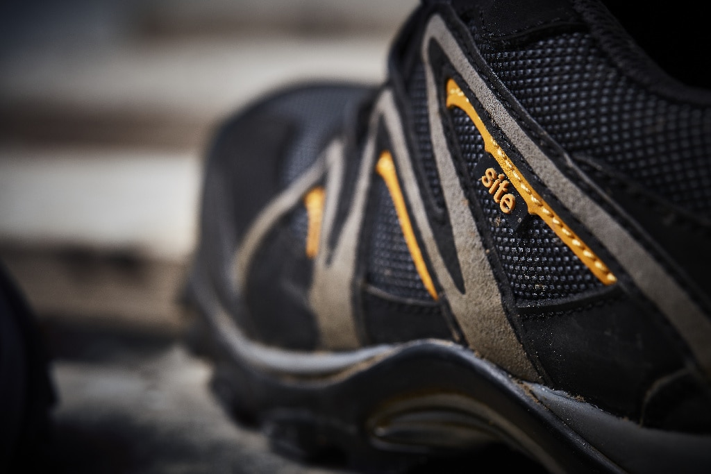 Pantofi protectie, S1 P, marimea 43, negru, barbati, talpa cauciuc • Site