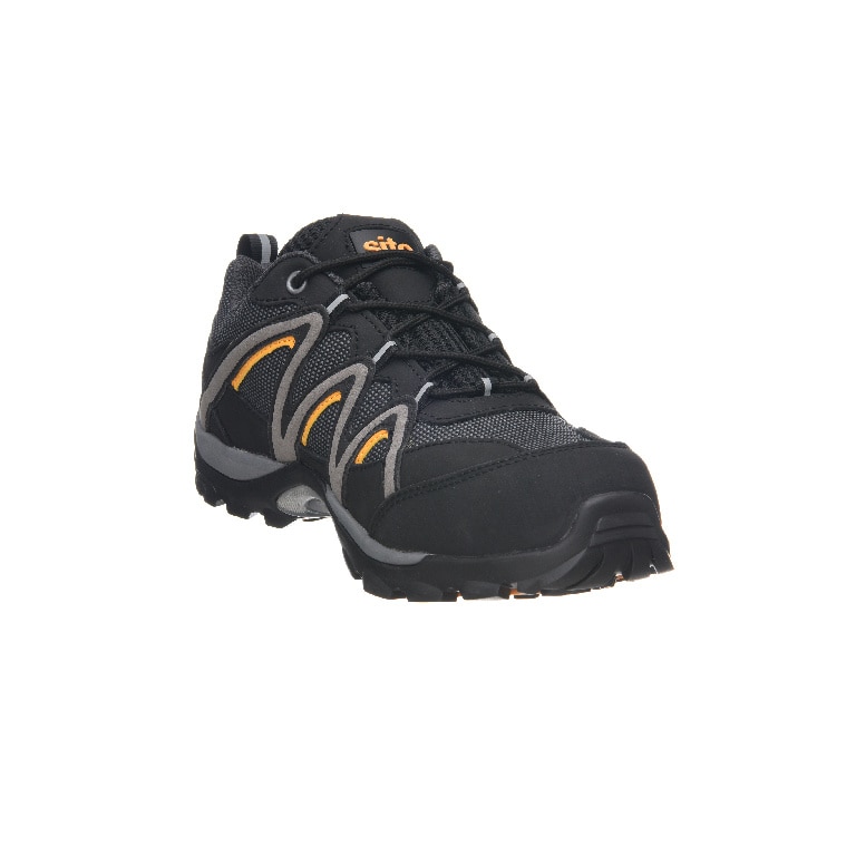 Pantofi protectie, S1 P, marimea 43, negru, barbati, talpa cauciuc  Site