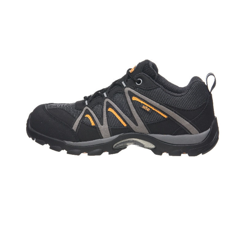 Pantofi protectie, S1 P, marimea 43, negru, barbati, talpa cauciuc • Site