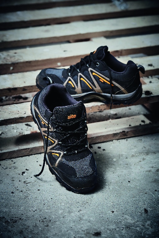 Pantofi protectie, S1 P, marimea 41, negru, barbati, talpa cauciuc  Site