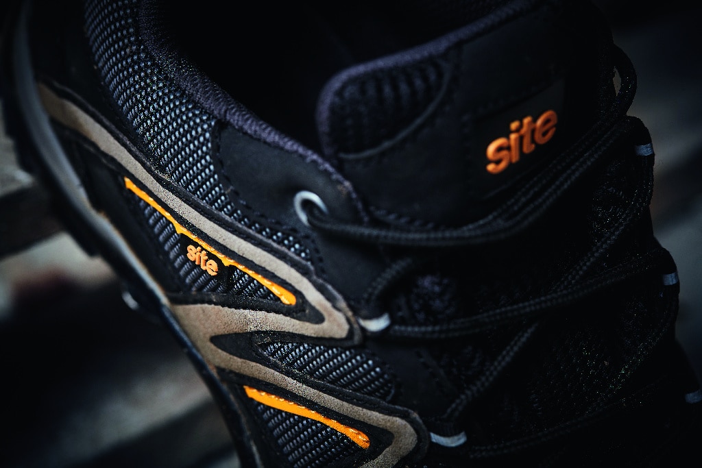 Pantofi protectie, S1 P, marimea 41, negru, barbati, talpa cauciuc  Site