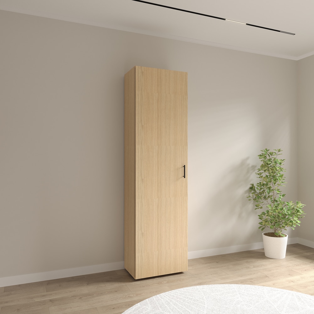 Dulap haine Vicenza, PAL, 55 x 35 x 200 cm, stejar