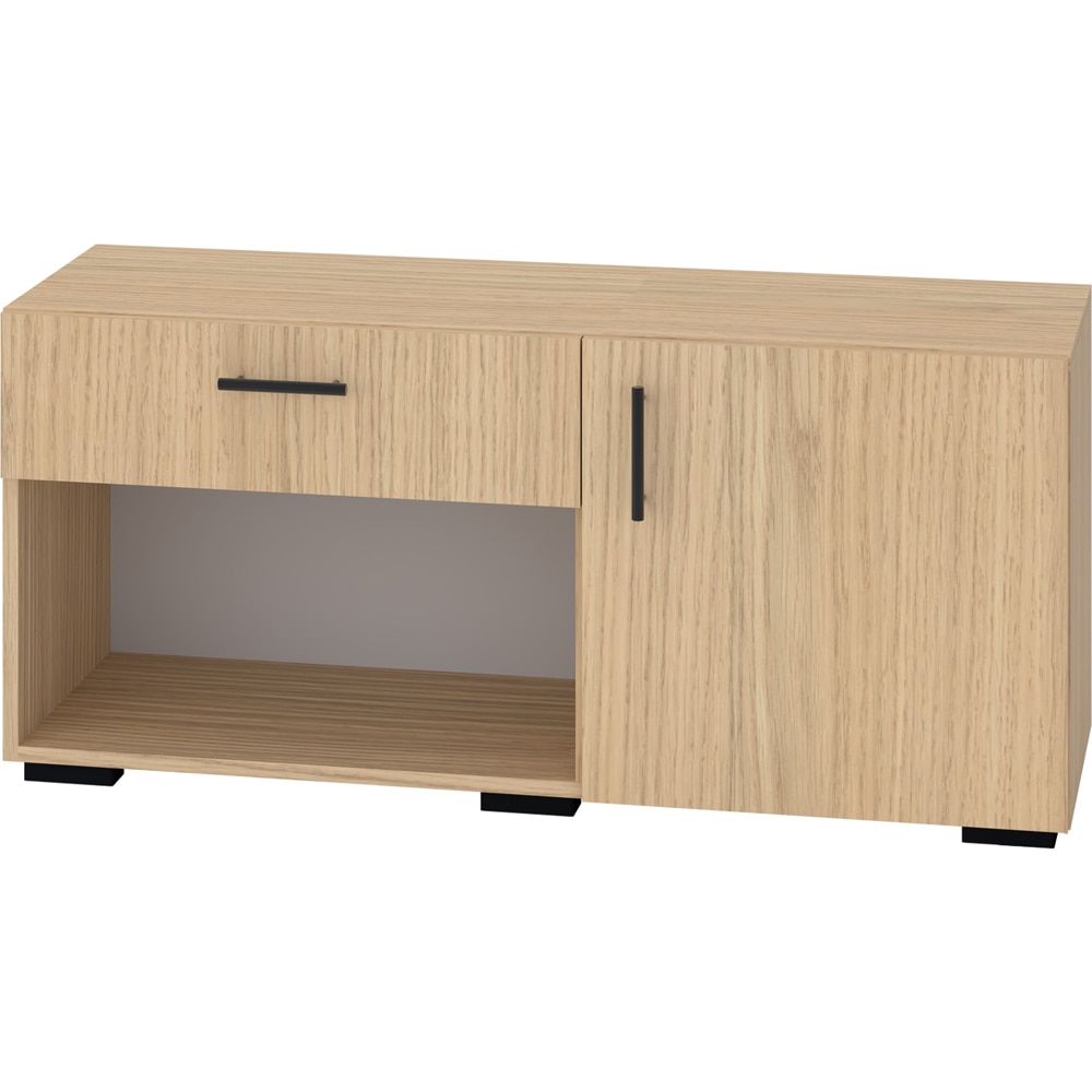 Pantofar Vicenza, PAL, 105 x 35 x 45 cm, stejar