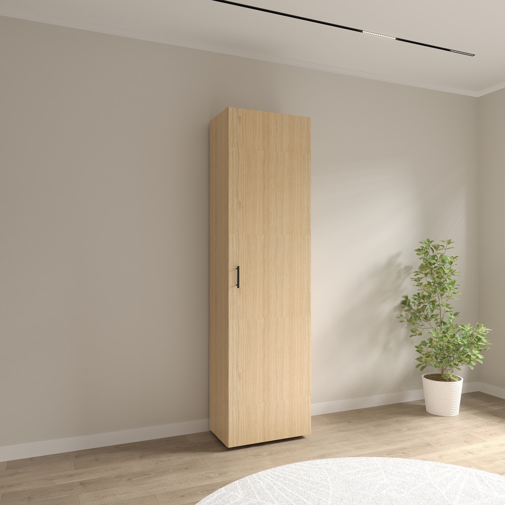 Dulap haine Vicenza, PAL, 55 x 35 x 200 cm, stejar