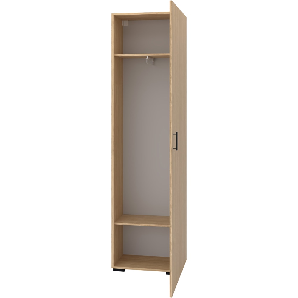 Dulap haine Vicenza, PAL, 55 x 35 x 200 cm, stejar