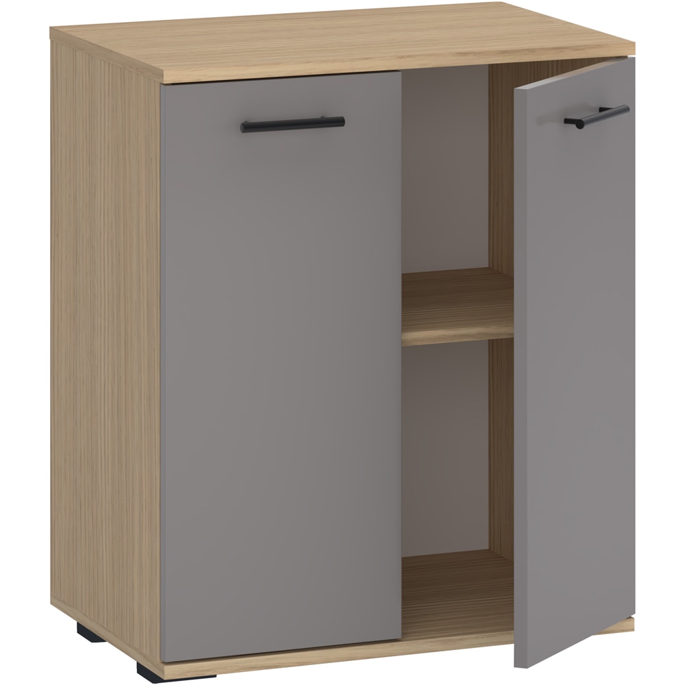 Comoda living Vicenza, PAL, 60 x 40 x 73 cm, stejar
