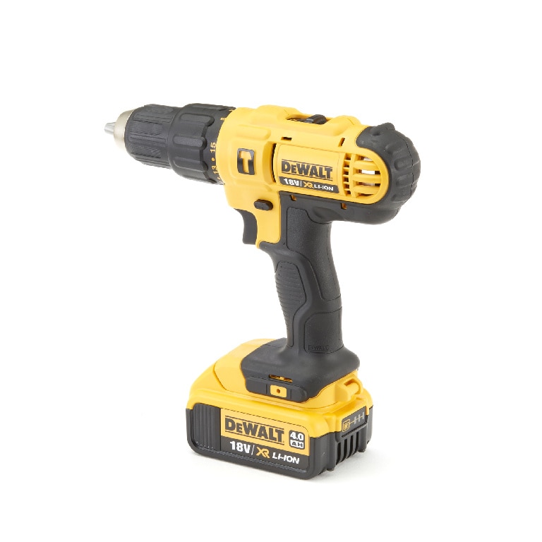 Masina de gaurit si insurubat, cu percutie, acumulator, 4 Ah, 42 Nm DeWalt DCD776