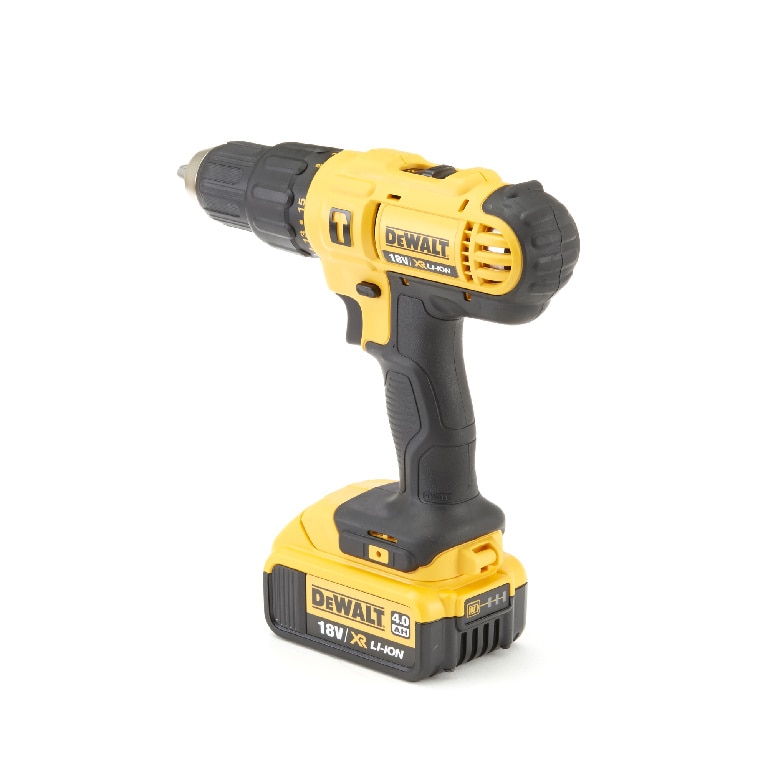 Masina de gaurit si insurubat, cu percutie, acumulator, 4 Ah, 42 Nm DeWalt DCD776