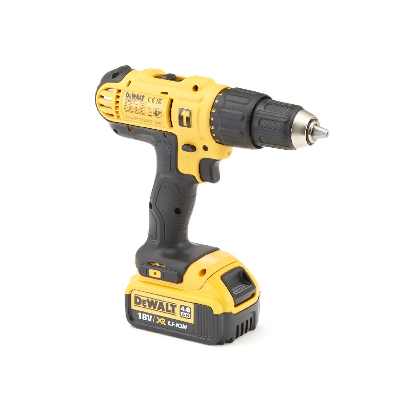 Masina de gaurit si insurubat, cu percutie, acumulator, 4 Ah, 42 Nm DeWalt DCD776