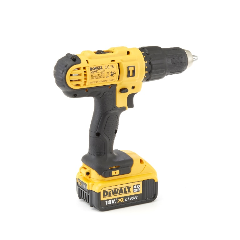 Masina de gaurit si insurubat, cu percutie, acumulator, 4 Ah, 42 Nm DeWalt DCD776