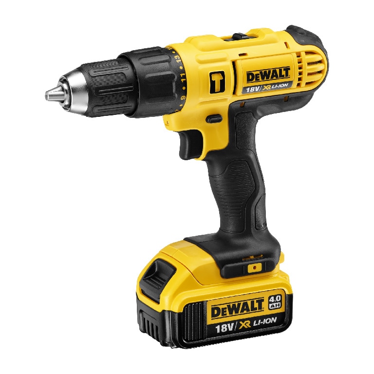 Masina de gaurit si insurubat, cu percutie, acumulator, 4 Ah, 42 Nm DeWalt DCD776