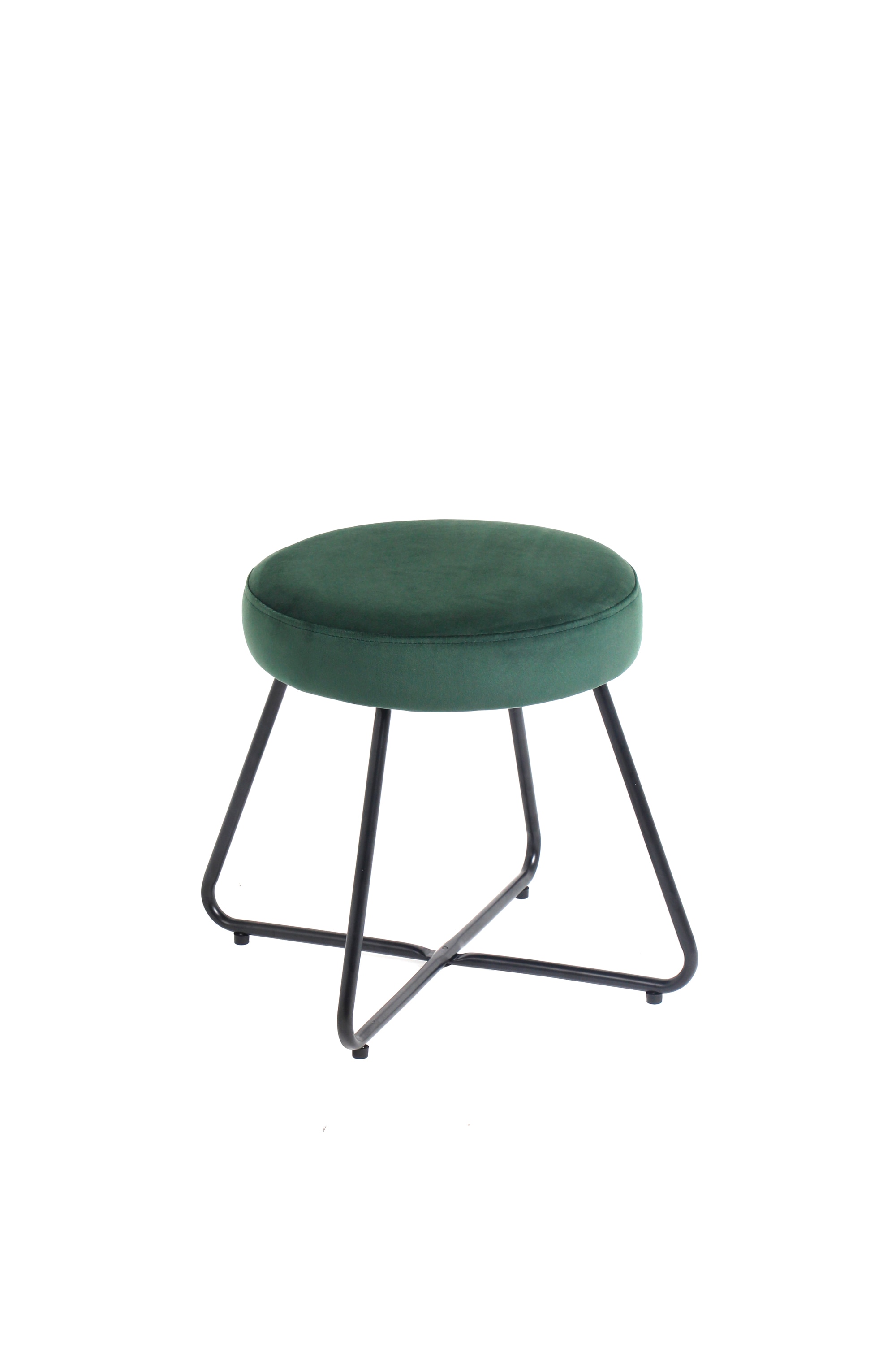 Taburet vernil, catifea, 40 x 48 cm • Turio