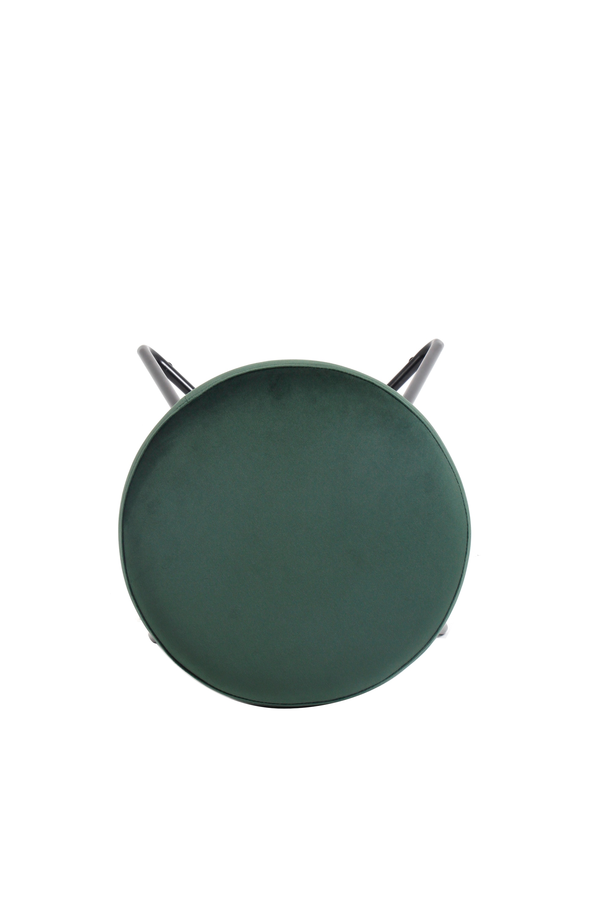 Taburet vernil, catifea, 40 x 48 cm • Turio