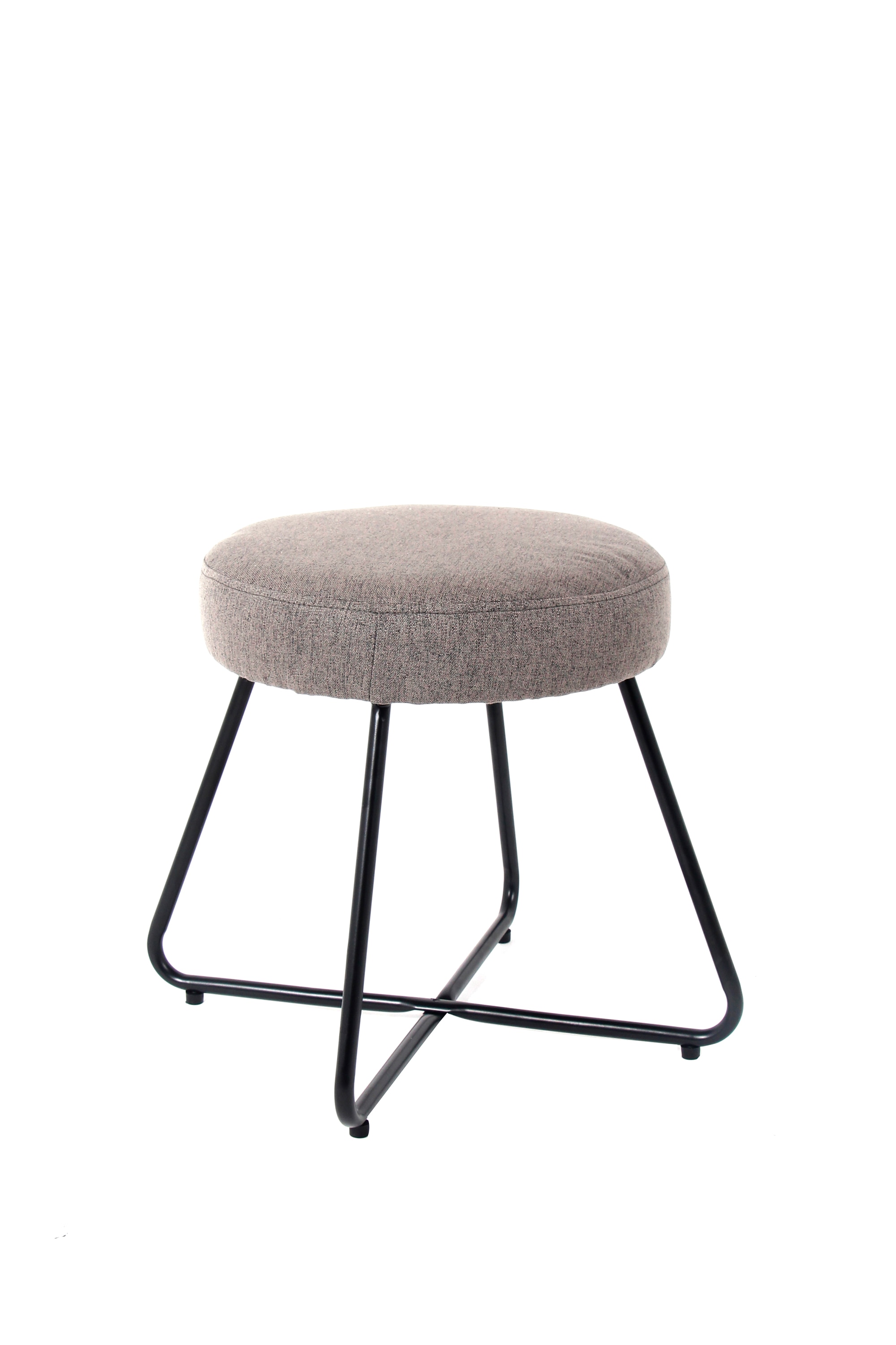 Taburet gri, panza, 40 x 48 cm  Turio